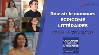 Découvrez le concours ECRICOME LITTÉRAIRES grâce aux témoignages détudiants [upl. by Ayim208]