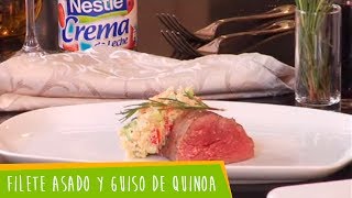 Recetas Nestlé Filete Asado y Guiso de Quinoa [upl. by Renato534]