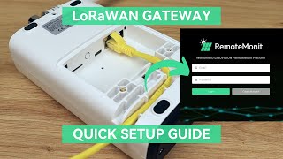 Setting Up Your IOTG65 Indoor LoRaWAN Gateway [upl. by Vastah954]