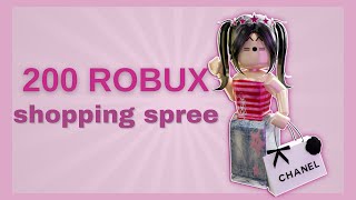 200 ROBUX SHOPPING SPREE [upl. by Hniv]