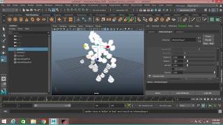 How to create a spark in maya 2020 with nParticle volume emitter [upl. by Leziar628]