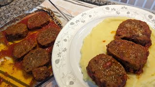 Patates Püresi Eşliğinde Nefis Rosto Köfte 😋 yummy rostoköfte köftetarifleri iftaryemekleri [upl. by Guenzi]