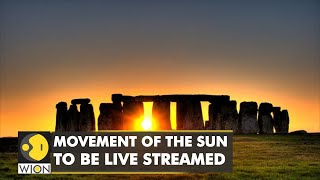 Stonehenge to celebrate Summer Solstice Movement of the sun to be livestreamed  English News [upl. by Anelrahs992]