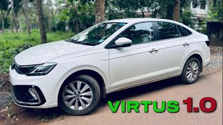 2022 Wolkswagen Virtus 10 TSI  POV Drive  Manual Transmission  114 BHP 178 NM  Virtus 10 White [upl. by Ettezil]