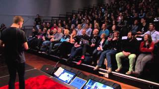 Diggers dump trucks bulldozers and Betta Fish  Adam BenDror  TEDxWellington [upl. by Hamford17]