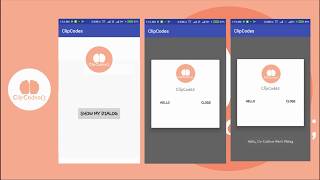 Create Custom Dialog With Image Android Simple [upl. by Ilajna]