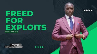 TOPIC FREED FOR EXPLOITS   SUNDAY SERVICE LIVE   WITH SENIOR PASTOR KINYANJUI JOSEPH [upl. by Garibull713]