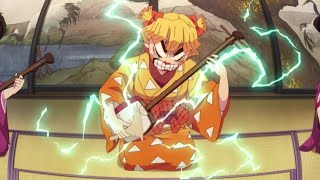 Zenitsu Plays Shamisen but Uses Phonk Breathing Extended  Demon Slayer 鬼滅の刃 Kimetsu no Yaiba [upl. by Zilber]