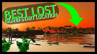 BEST STARTING LOCATION ON LOST ISLAND FOR INSANE RESOURCES [upl. by Aretak]