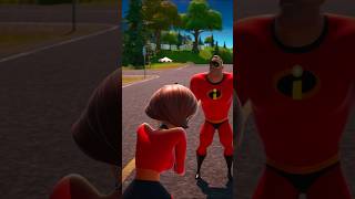 ELASTIGIRL WAS SAD BUT THEN 😏😂 shorts fortnite gaming [upl. by Viki334]