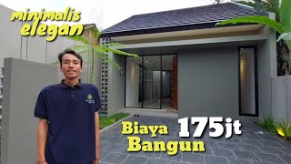 Eps 2 Rumah Minimalis Super Keren Biaya Bangun Hanya 175 jt  kontraktor jasabangunrumah [upl. by Leaffar]