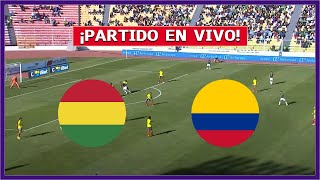 🔴 BOLIVIA vs COLOMBIA EN VIVO ⚽ ELIMINATORIAS SUDAMERICANAS  FECHA 9  LA SECTA DEPORTIVA [upl. by Berck]