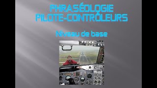 Formation sur la phraséologie aéronautique de base session de juillet 21 [upl. by Benedetto]