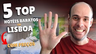 Onde se hospedar em Lisboa  Top 5 Hotéis baratos [upl. by Genny]