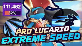 Lucario EXTREME SPEED in SoloQ Guide by 1 Top Laner  Pokemon UNITE [upl. by Sirovart]