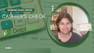 Cashiers Check Basics  Banking Basics 7 [upl. by Inobe]