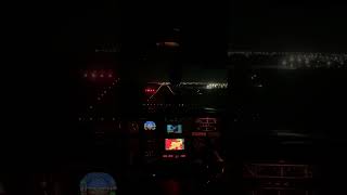 Cessna 210 night landing [upl. by Chui]