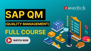 SAP QM Quality Management Training  Full Course  ZaranTech [upl. by Gass]