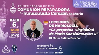 Lecciones de Mariología quotLa Virginidad perpetua de María Santísimaquot parte 2 [upl. by Herzen]