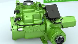 Efficient BITZER OSA95 ammonia screw compressors flexible and ecofriendly [upl. by Chemaram]