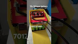 12v lithium battery lithiumbattery offgridsolarsystem electricscooter [upl. by Yhtamit]