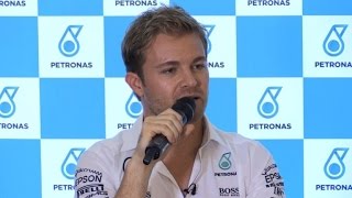 FI champion Rosberg defends understandable Hamilton tactics [upl. by Sanyu]