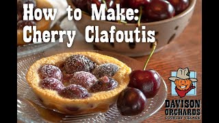 Family Recipes Cherry Clafoutis [upl. by Chem275]