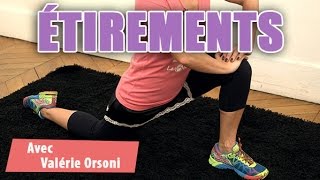 Exercices détirement et dassouplissement avec Valérie Orsoni [upl. by Austen127]