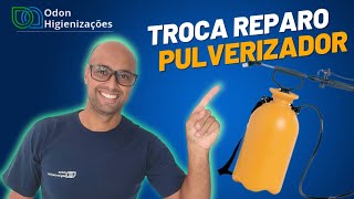 troca reparo pulverizador guarany 76L [upl. by Nho]