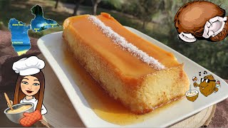 Flan Coco Antillais  ATTENTION RECETTE ADDICTIVE [upl. by Hareema]