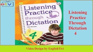 Listening Practice Through Dictation 1 Unit 1  40 ● English Listening Practice ✔ [upl. by Grewitz552]