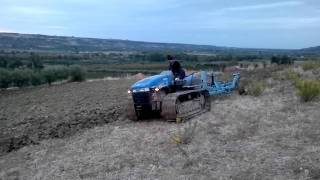 new holland tk 90 ma con asi 30 siciltiller [upl. by Skerl]