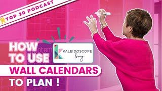 How to Use Wall Calendars to Plan with Tasha Agruso [upl. by Jenette903]