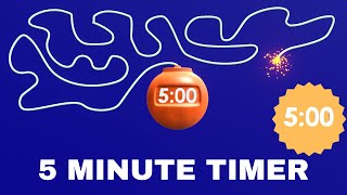 5 Minute Timer  Five Minute Timer  Timer 5 Minutes [upl. by Eleanor134]