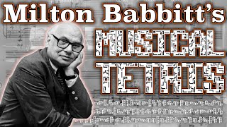 Milton Babbitt’s Musical Tetris [upl. by Bonne]