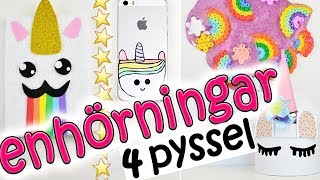 Enhörning 🦄 Unicorn  PYSSEL [upl. by Vonni]