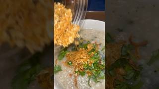 Rice soup porridgecongee ricesoup porridge congee asianfood vietnamesefood chinesefood [upl. by Whitehouse561]