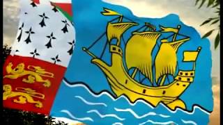 Saint Pierre and Miquelon Flag [upl. by Etteniotnna]