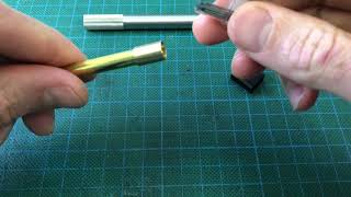 Refilling lead on the Wingback Mechanical Pencil [upl. by Einnos]