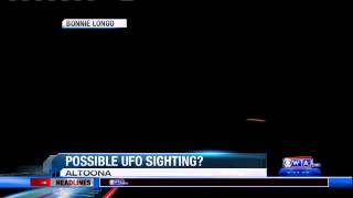 Residents Claim UFO Sighting in Altoona [upl. by Nnyllaf]