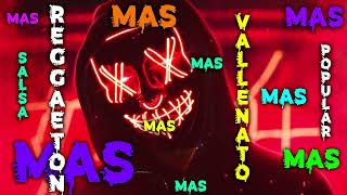 Mas Crossover  Reggaeton  Salsa  Vallenato  Popular [upl. by Wons]