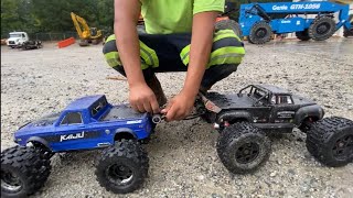 Redcat Racing Kaiju 6s VS Arrma Notorious 6s [upl. by Ednutey]