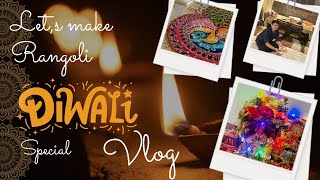 Lets Make Rangoli 😊  GONE WRONG  😊 Happy Diwali 😊 diwalispecial rangoli [upl. by Enawd]