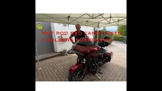 Harley Davidson Road Glide Special Wilbers install [upl. by Anawaj]