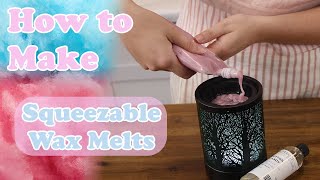 How to Make Easy Squeezable Wax Melts [upl. by Anauqat]