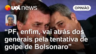 PF mira Bolsonaro e faz a operação que estava faltando diz Sakamoto Enfim vai atrás de generais [upl. by Yaras]