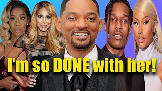 Will Smith NEW girlfriend revealed Tommie EXPOSES Tamar man silly games  Nicky Minaj Pink Friday 2 [upl. by Everett]