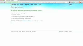 Change or Reset Hotmail Password [upl. by Rohpotsirhc]