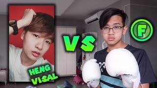 ហៅ Heng Visal វាយគ្នា Fa Seng VS Heng Visal [upl. by Panayiotis]