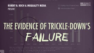 The Failure of TrickleDown Economics  Robert Reich [upl. by Redlac890]